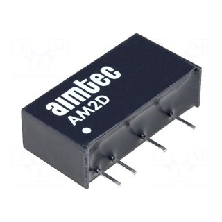 Converter: DC/DC | 2W | Uin: 21.6÷26.4V | Uout: 5VDC | Iout: 400mA | SIP7