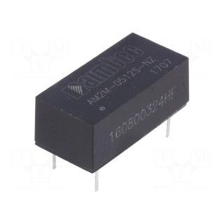 Converter: DC/DC | 2W | Uin: 4.5÷5.5V | 12VDC | Iout: 167mA | DIP14 | 2.8g