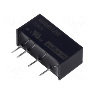 Converter: DC/DC | 2W | Uin: 4.5÷5.5V | Uout: 12VDC | Iout: 167mA | SIP