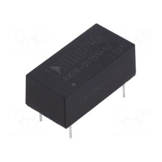 Converter: DC/DC | 2W | Uin: 4.5÷5.5V | 15VDC | Iout: 133mA | DIP14 | 2.8g