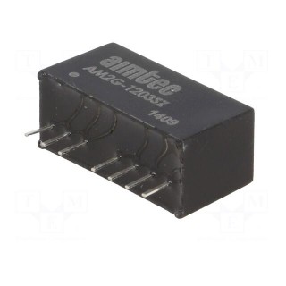 Converter: DC/DC | 2W | Uin: 9÷18V | Uout: 3.3VDC | Iout: 500mA | SIP8