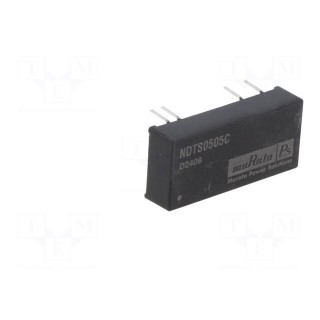 Converter: DC/DC | 3W | Uin: 4.5÷9V | Uout: 5VDC | Iout: 150mA | DIP | THT