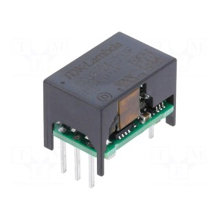 Converter: DC/DC | 3W | Uin: 9÷36V | Uout: 3.3VDC | Iout: 800mA | THT | CCG3