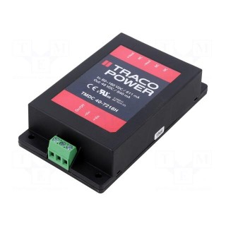 Converter: DC/DC | 40W | Uin: 80÷160V | Uout: 48VDC | Iout: 840mA | 210kHz