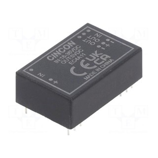 Converter: DC/DC | 5/6W | Uin: 18÷36V | Uout: 5VDC | Iout: 1A | DIP24 | THT