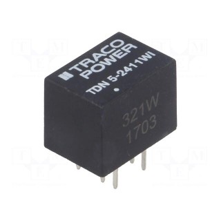 Converter: DC/DC | 5W | Uin: 9÷36V | Uout: 5VDC | Iout: 1A | DIP | 2.7g