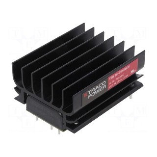 Converter: DC/DC | 60W | Uin: 36÷160V | Uout: 48VDC | Iout: 1250mA | 2"x1"
