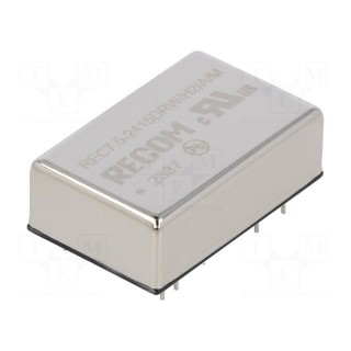 Converter: DC/DC | 7.5W | Uin: 18÷36V | Uout: 15VDC | Uout2: -15VDC