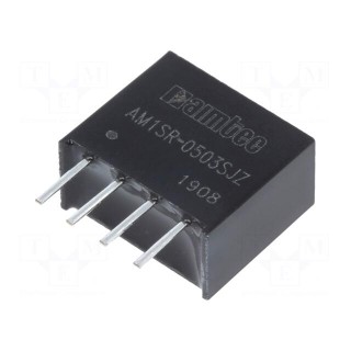 Converter: DC/DC | 750mW | Uin: 4.75÷5.25V | Uout: 3.3VDC | Iout: 200mA