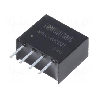 Converter: DC/DC | 750mW | Uin: 4.75÷5.25V | Uout: 5VDC | Iout: 150mA