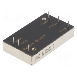 Converter: DC/DC | 75W | Uin: 18÷75V | Uout: 12VDC | Iout: 6250mA | 270kHz