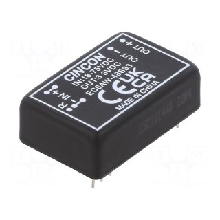 Converter: DC/DC | 8W | Uin: 18÷75V | Uout: 3.3VDC | Iout: 0÷2000mA | THT