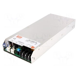 Converter: DC/DC | 960W | Uin: 72÷144V | Uout: 24VDC | Iout: 40A | SD
