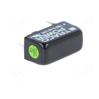 Converter: DC/DC | 9W | Uin: 18÷75V | Uout: 12VDC | Iout: 750mA | SIP8