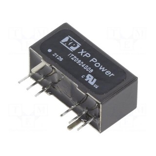 Converter: DC/DC | 9W | Uin: 9÷36V | Uout: 9VDC | Iout: 1000mA | SIP8 | THT