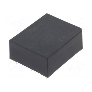 Converter: AC/DC | 10.5W | Uout: 15VDC | Iout: 0.7A | 81% | Mounting: PCB