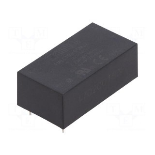 Converter: AC/DC | 10W | Uout: 9VDC | Iout: 1.1A | 80% | Mounting: PCB