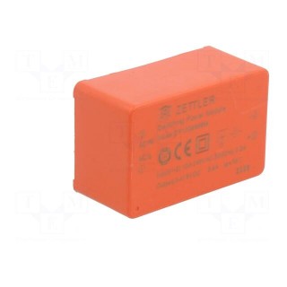 Converter: AC/DC | 10W | 85÷265VAC | Usup: 100÷370VDC | Uout: 5VDC | 72%