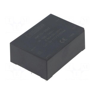 Converter: AC/DC | 18.9W | Uout: 9VDC | Iout: 2.1A | 79% | Mounting: PCB