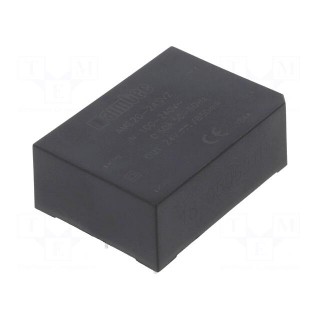 Converter: AC/DC | 20.4W | Uout: 24VDC | Iout: 0.85A | 84% | Mounting: PCB