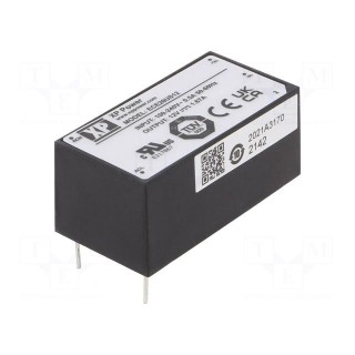 Converter: AC/DC | 20W | 85÷264VAC | Usup: 120÷370VDC | Uout: 12VDC