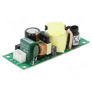Power supply: switched-mode | open | 25W | 90÷264VAC | 5VDC | 4A | 81%