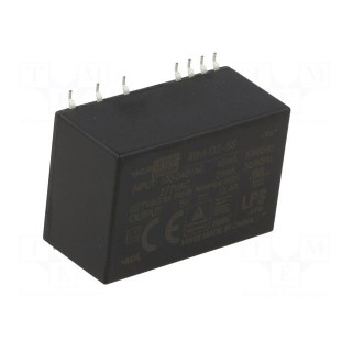 Converter: AC/DC | 2W | 85÷305VAC | Usup: 120÷430VDC | Uout: 5VDC | OUT: 1