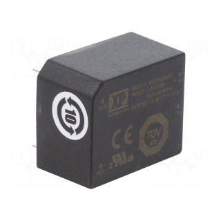 Converter: AC/DC | 5W | 85÷264VAC | 3.3VDC | Iout: 1210mA | OUT: 1 | 78%