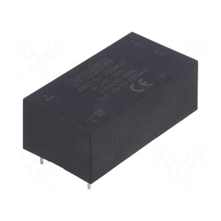 Converter: AC/DC | 5W | Uout: 15VDC | Iout: 0.333A | 81% | Mounting: PCB