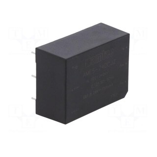 Converter: AC/DC | 5W | Uout: 24VDC | Iout: 0.1A | 80% | Mounting: PCB