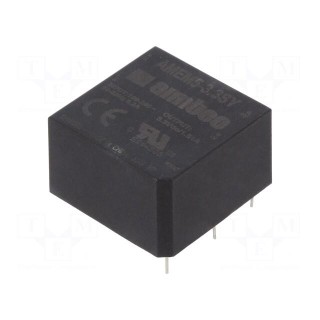 Converter: AC/DC | 5W | Uout: 3.3VDC | Iout: 1.51A | 74% | Mounting: PCB