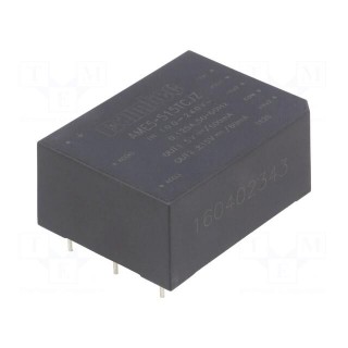 Converter: AC/DC | 5W | Uout: 5VDC | Iout: 0.6A | 74% | Mounting: PCB | 3kV