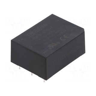Converter: AC/DC | 5W | Uout: 9VDC | Iout: 0.55A | 77% | Mounting: PCB