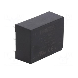 Converter: AC/DC | 5W | Uout: 9VDC | Iout: 0.55A | 77% | Mounting: PCB