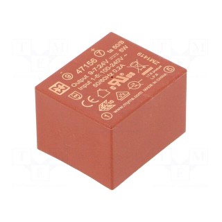 Converter: AC/DC | 5W | Uout: 24VDC | Iout: 220mA | 79% | Mounting: PCB