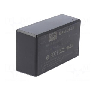 Power supply: switched-mode | modular | 65W | 48VDC | 87x52x29.5mm