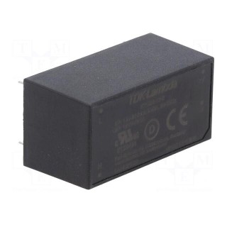 Converter: AC/DC | 6W | 90÷264VAC | 12VDC | Iout: 0.5A | 81% | THT | KPSB6