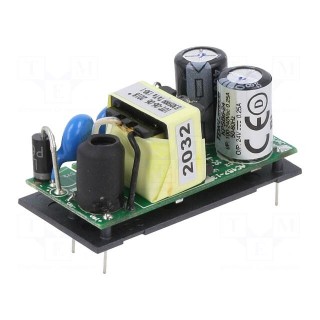 Converter: AC/DC | 6W | 90÷264VAC | 24VDC | Iout: 0.25A | 83% | THT | KPSB6