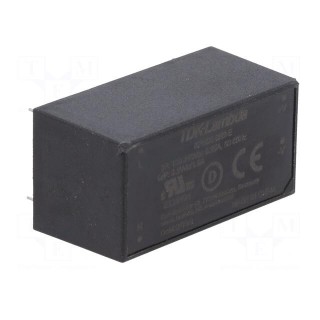 Converter: AC/DC | 6W | 90÷264VAC | 3.3VDC | Iout: 1.5A | 75% | THT | KPSB6