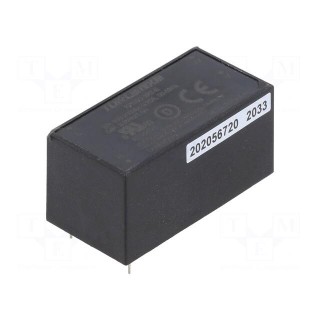 Converter: AC/DC | 6W | 90÷264VAC | 3.3VDC | Iout: 1.5A | 75% | THT | KPSB6