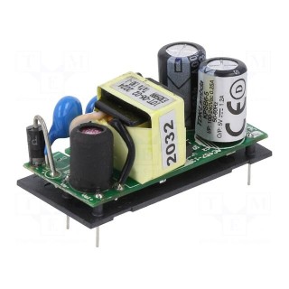 Converter: AC/DC | 6W | 90÷264VAC | 5VDC | Iout: 1.2A | 78% | THT | KPSB6