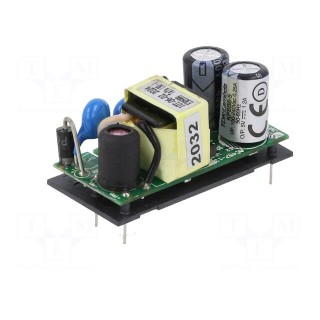 Converter: AC/DC | 6W | 90÷264VAC | 5VDC | Iout: 1.2A | 78% | THT | KPSB6