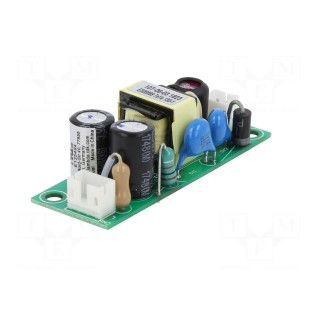 Power supply: switched-mode | open | 6W | 90÷264VAC | 9VDC | 0.67A | 81%