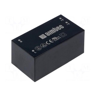 Converter: AC/DC | 8W | Uout: 5VDC | Iout: 0.6A | 75% | Mounting: PCB | 4kV