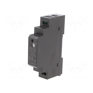 Power supply: switched-mode | for DIN rail | 12W | 5VDC | 2.4A | 80%