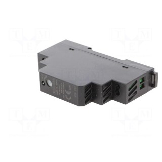 Power supply: switched-mode | for DIN rail | 12W | 5VDC | 2.4A | 80%