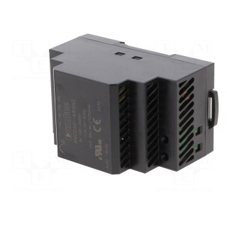 Power supply: switched-mode | for DIN rail | 60W | 48VDC | 1.25A | 91%