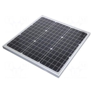 Photovoltaic cell | monocrystalline silicon | 540x510x25mm | 40W