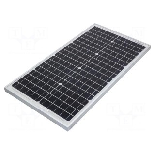 Photovoltaic cell | monocrystalline silicon | 650x350x25mm | 30W