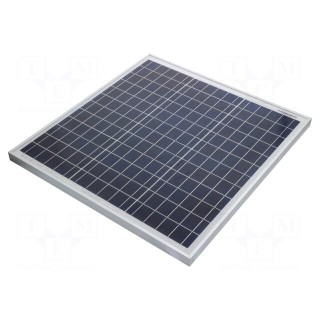 Photovoltaic cell | polycrystalline silicon | 540x510x25mm | 40W